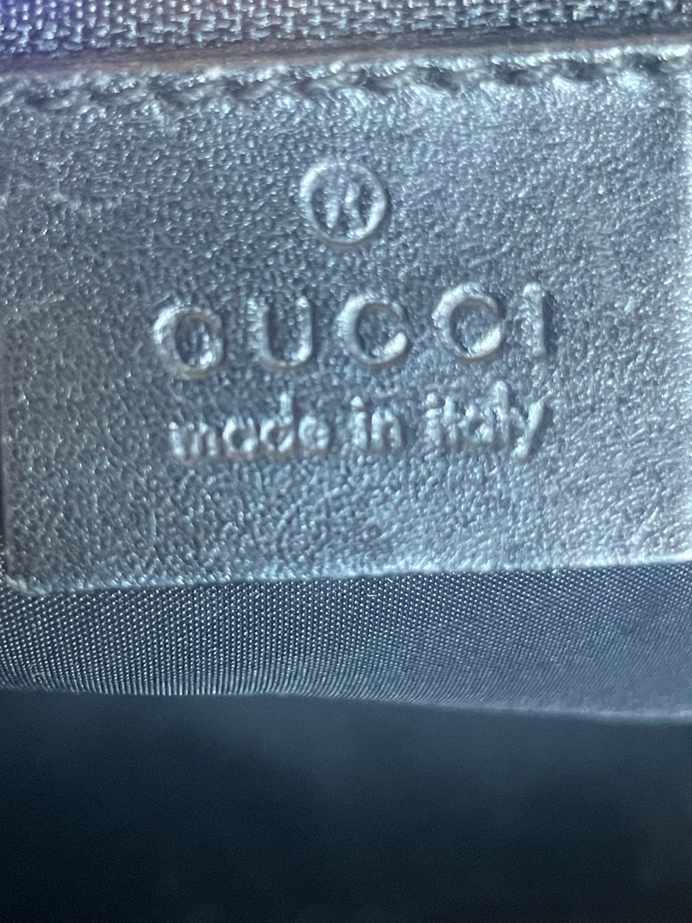 Gucci Nylon Jackie Tote Black Monogram Shoulder Bag Large - Picture 5 of 17